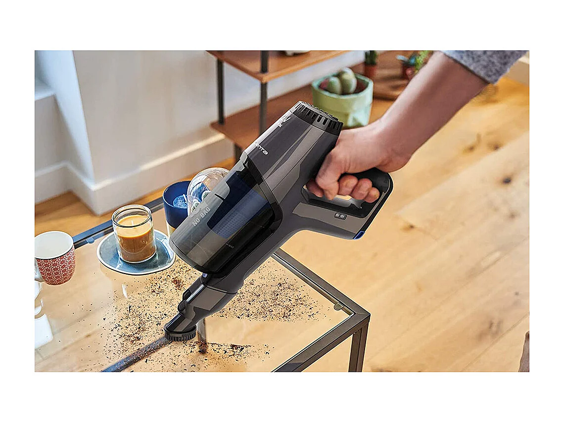 Aspirador vertical Rowenta X-Pert 3.60 Flex Animal 3 en 1 22V gris oscuro 110x21,5 cm