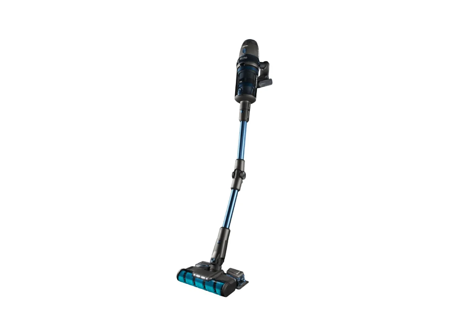 Aspirador vertical Cecotec Conga Rockstar 11500 Odyssey ErgoWet Connected IA 850W 4 en 1 negro/azul