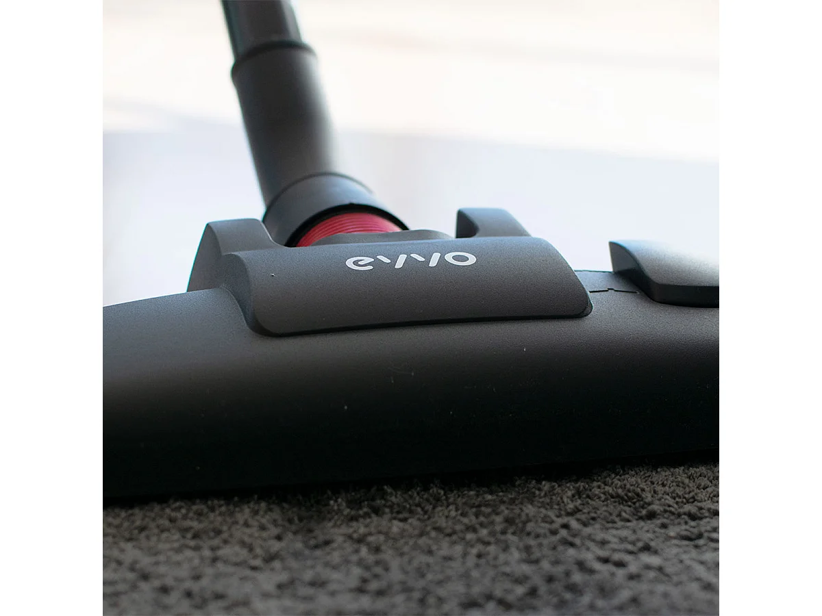 Aspirador vertical Evvo A12 600W 16kPa 2 en 1 negro