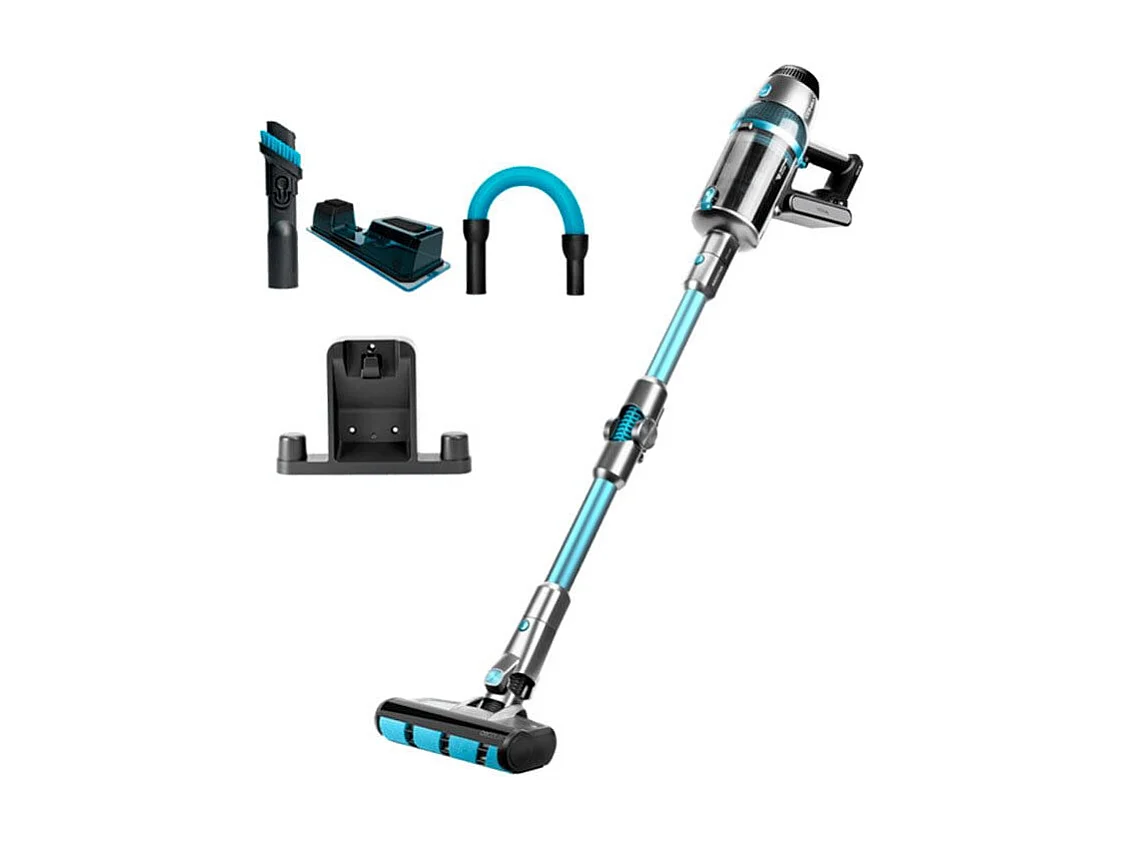 Aspirador vertical Cecotec Conga Rockstar 1700 Advance ErgoWet 680W 4 en 1 gris oscuro