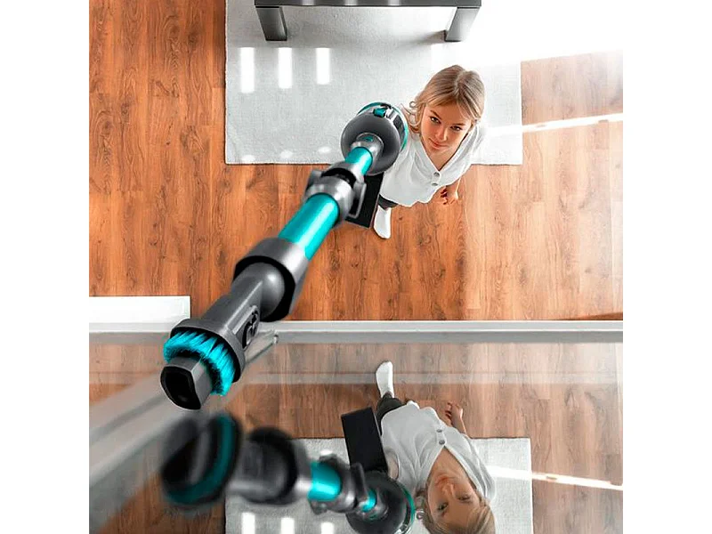 Aspirador vertical Cecotec Conga Rockstar 1700 Advance ErgoWet 680W 4 en 1 gris oscuro
