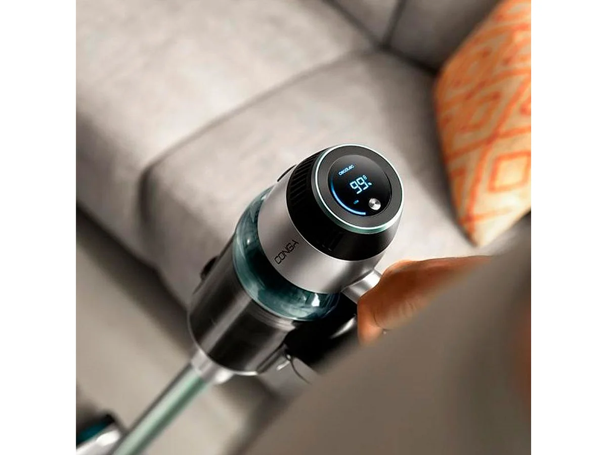 Aspirador vertical Cecotec Conga Rockstar 1600 Advance 680W 3 en 1 inox