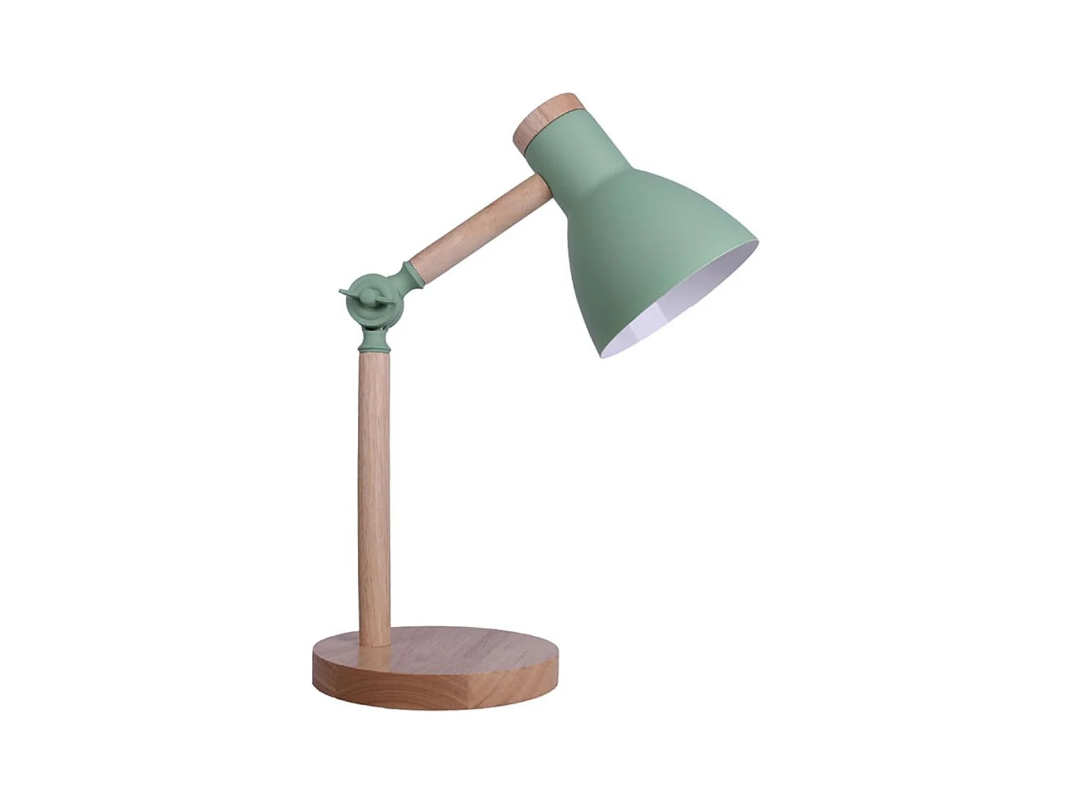 Flexo Teacher Bel Air 40W inclinación regulable verde/natural Ø15x47 cm