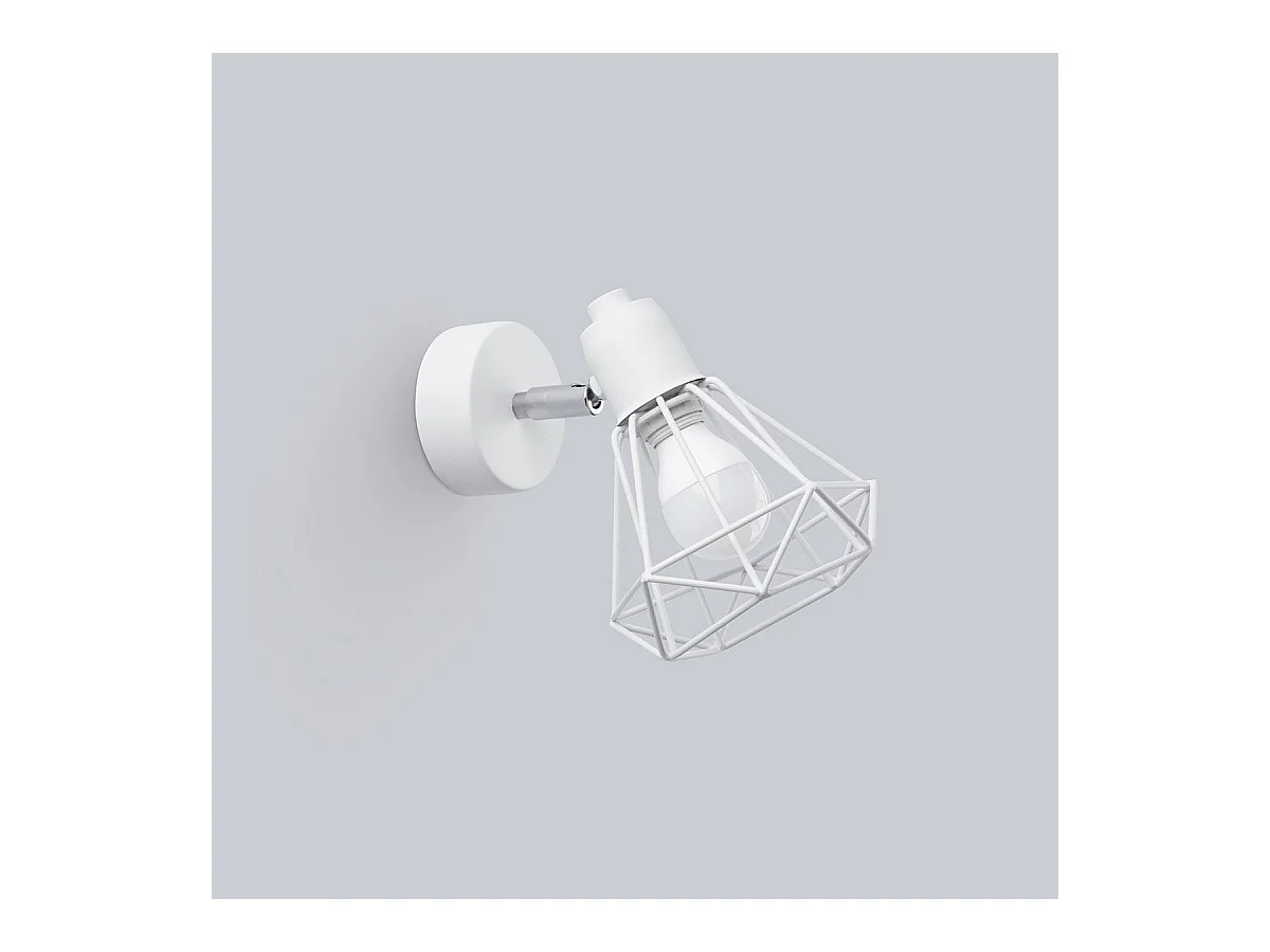 Applique Glisandor 1 blanc