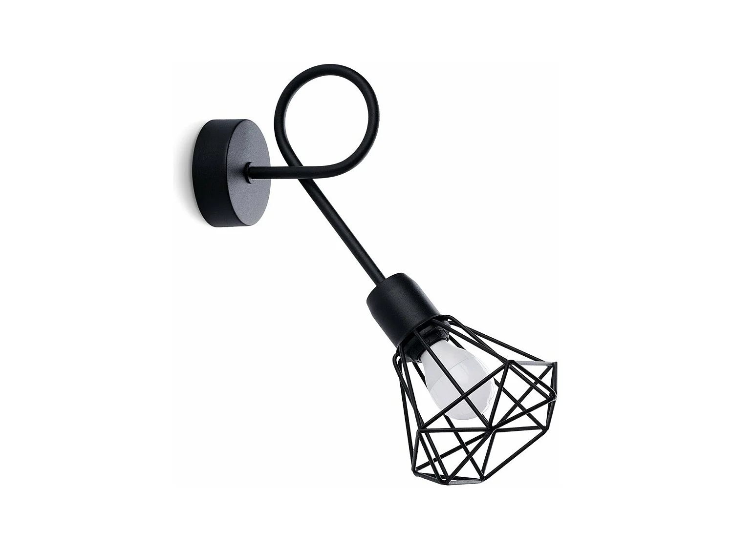 Applique Glisandor 1S noir