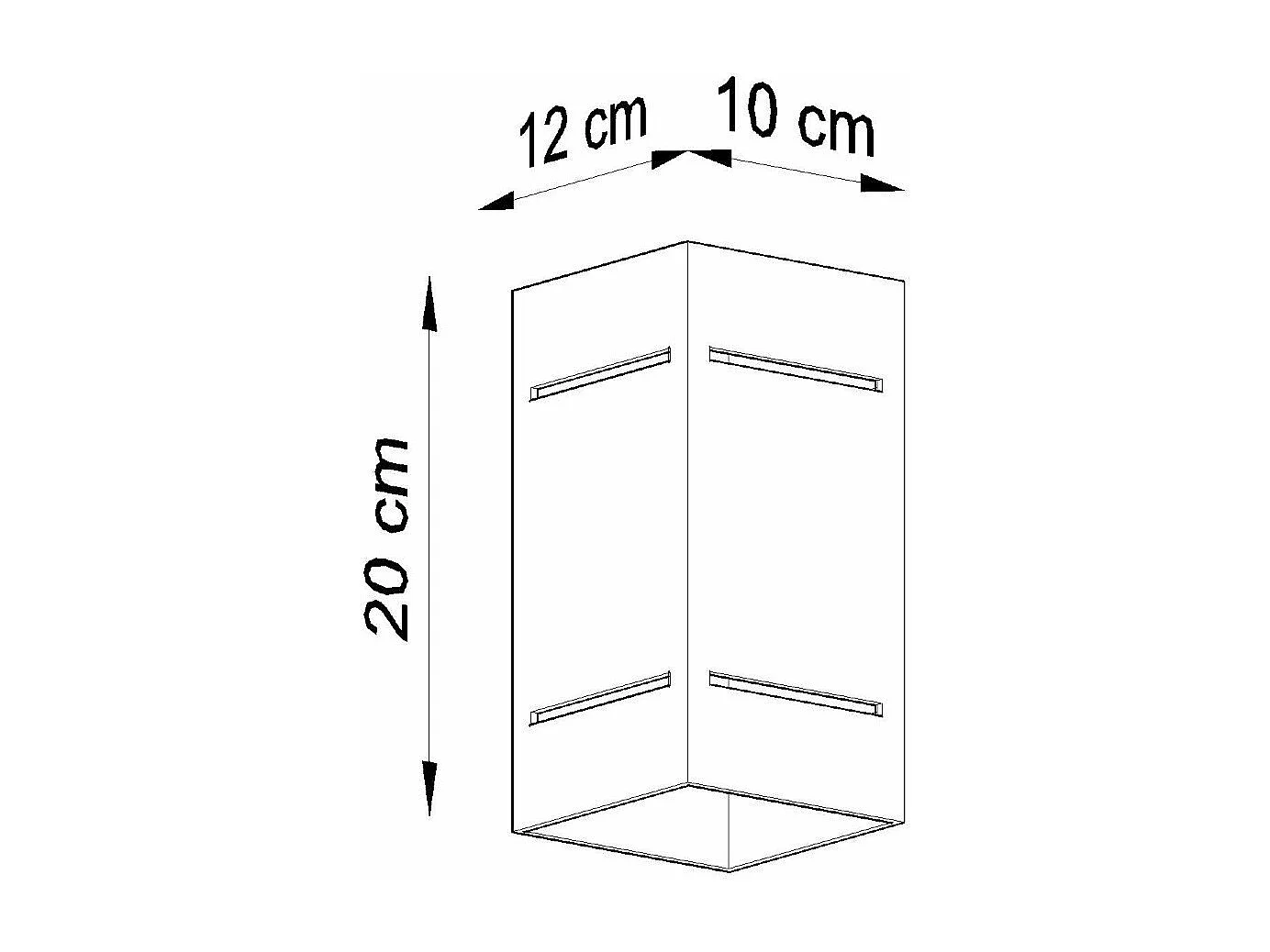 Applique Bolidz noir