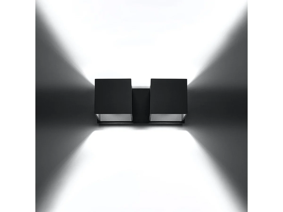 Applique Quasar 2 noir