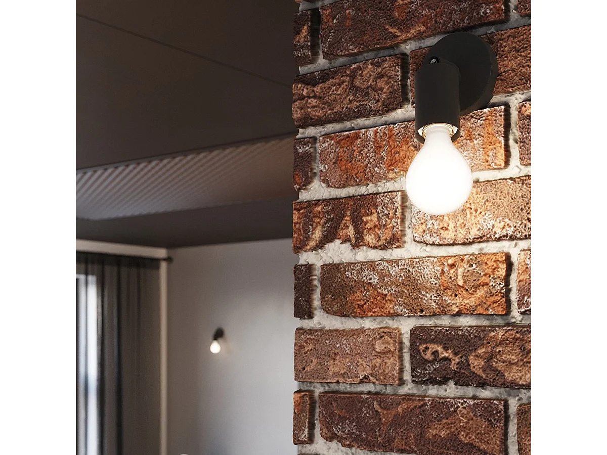 Applique Fornax 1 noir