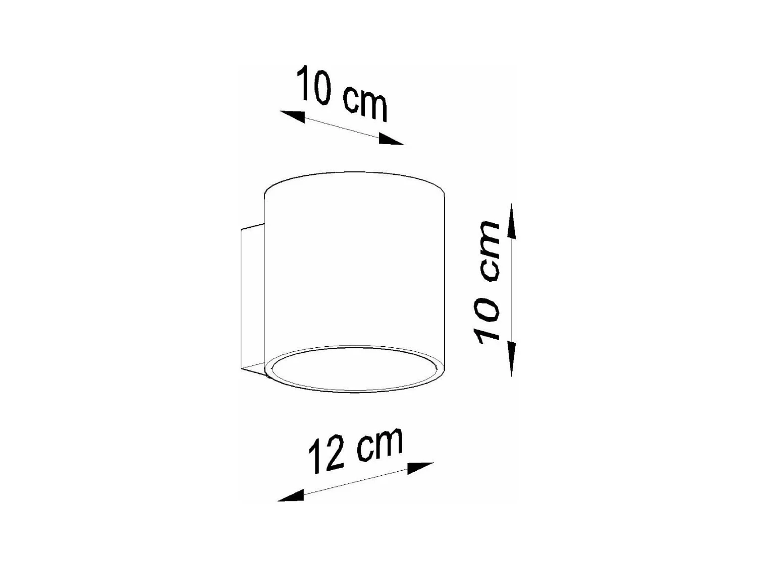 Applique Orbitum béton