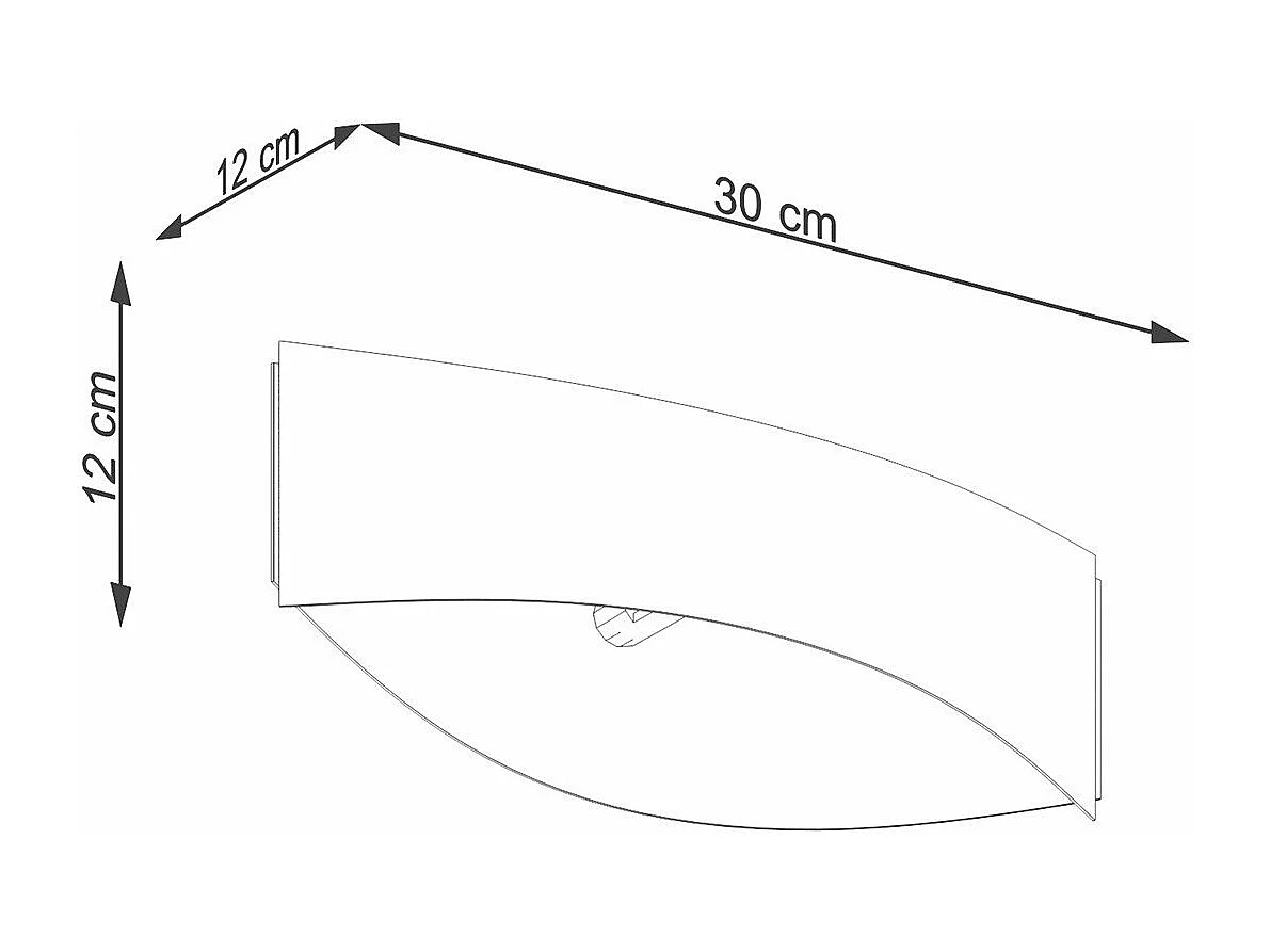 Applique Solal blanc