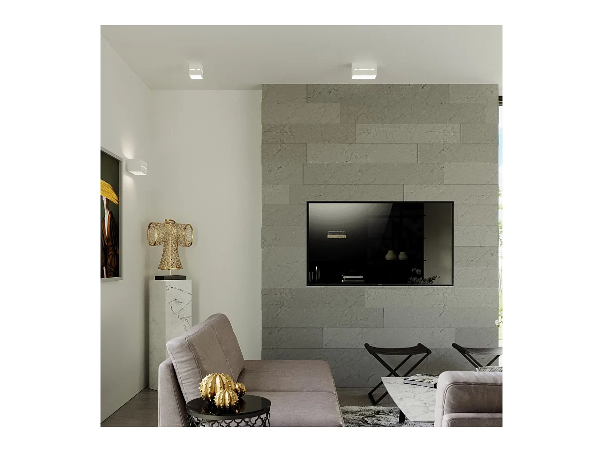 Applique Lunar blanc