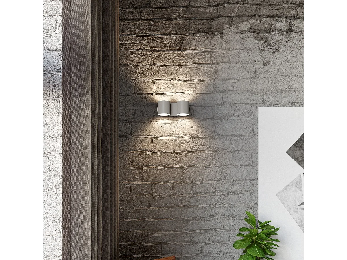 Applique Orbitum 2 gris