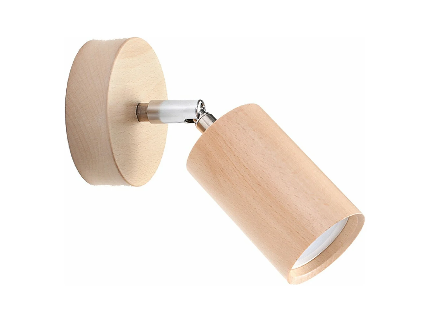 Applique Boreal en bois naturel