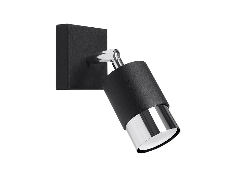 Applique Nereus noir-chrome