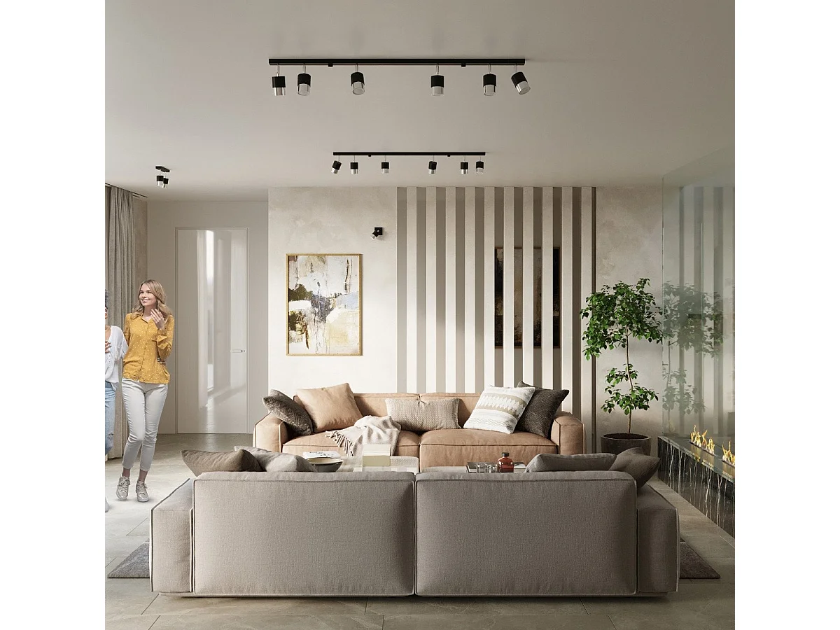 Applique Nereus noir-chrome