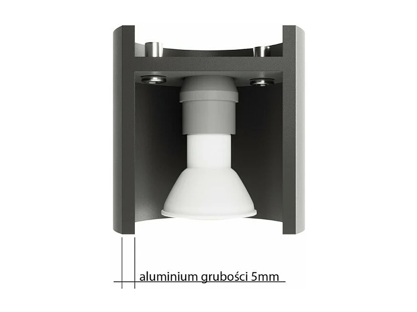 Applique Yolz 1L Noir