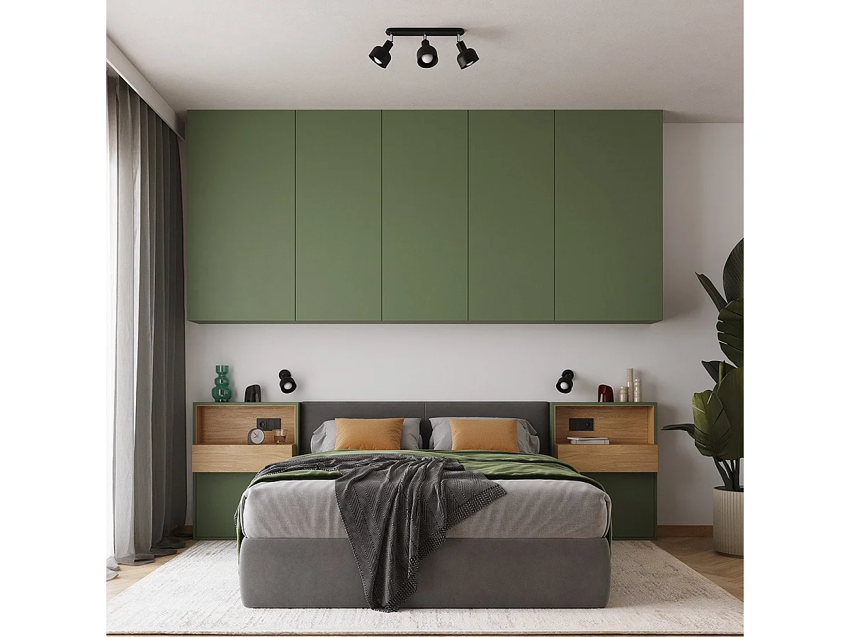 Applique Elara noir  max 15W LED