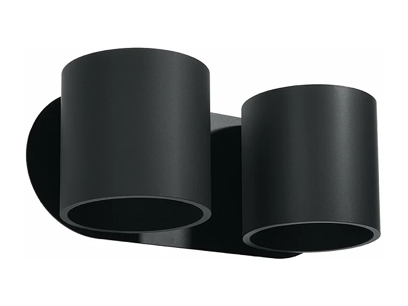 Applique Orbitum 2 noir