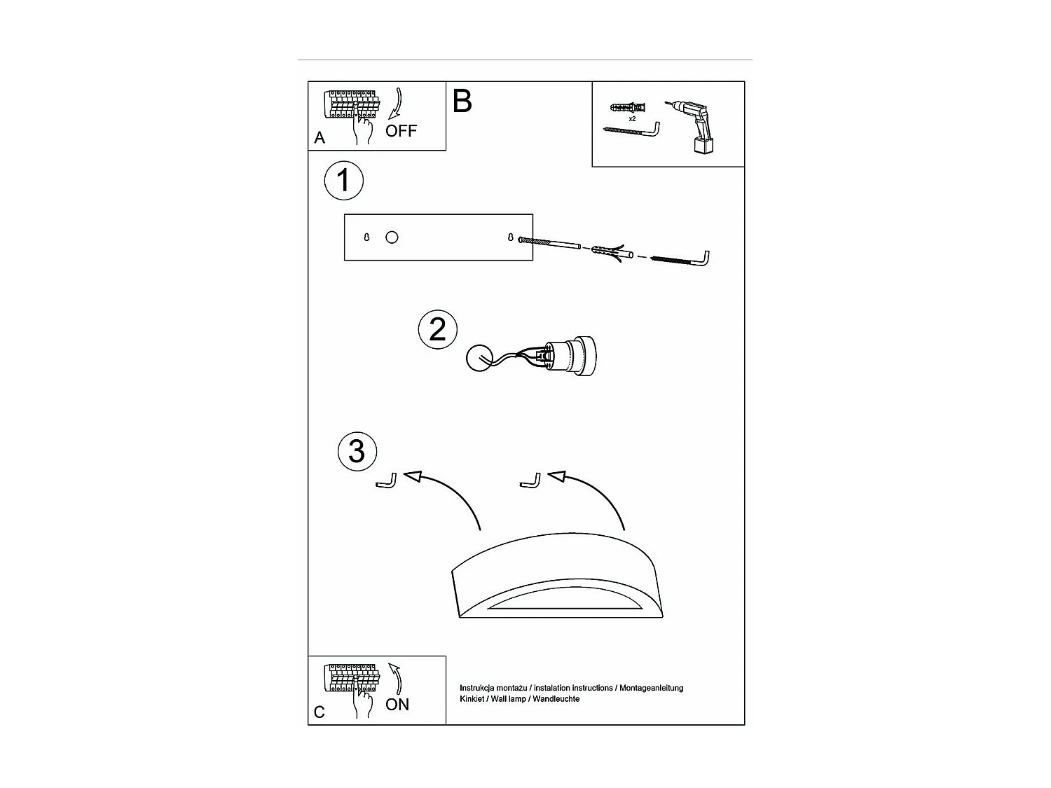 Applique en céramique Alcyone 20