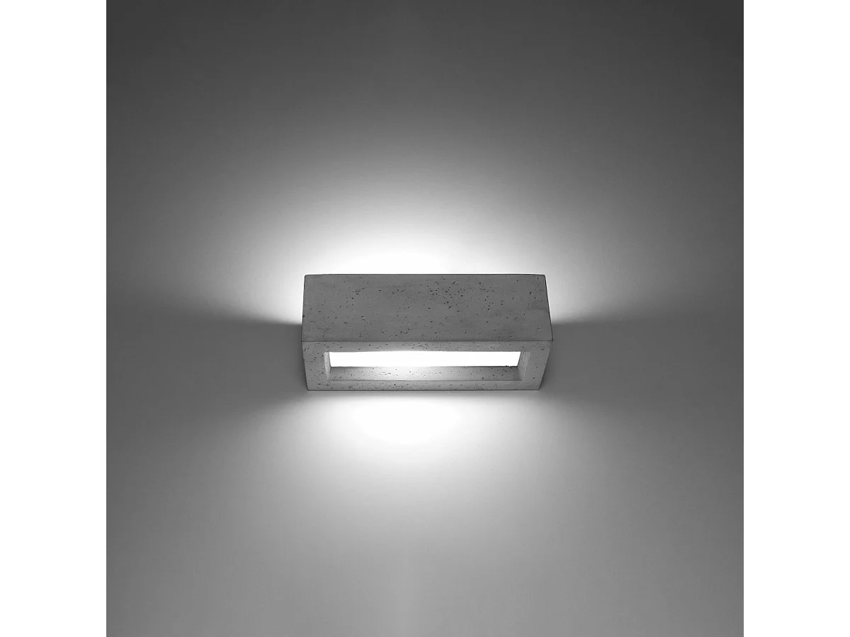 Applique Soren 30 béton