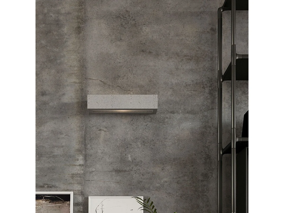 Applique Soren 30 béton