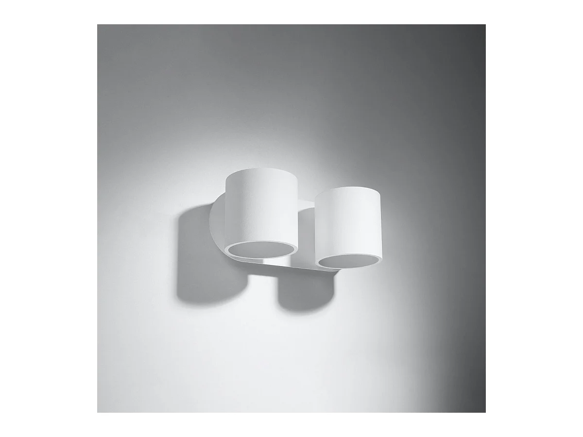 Applique Orbitum 2 blanc