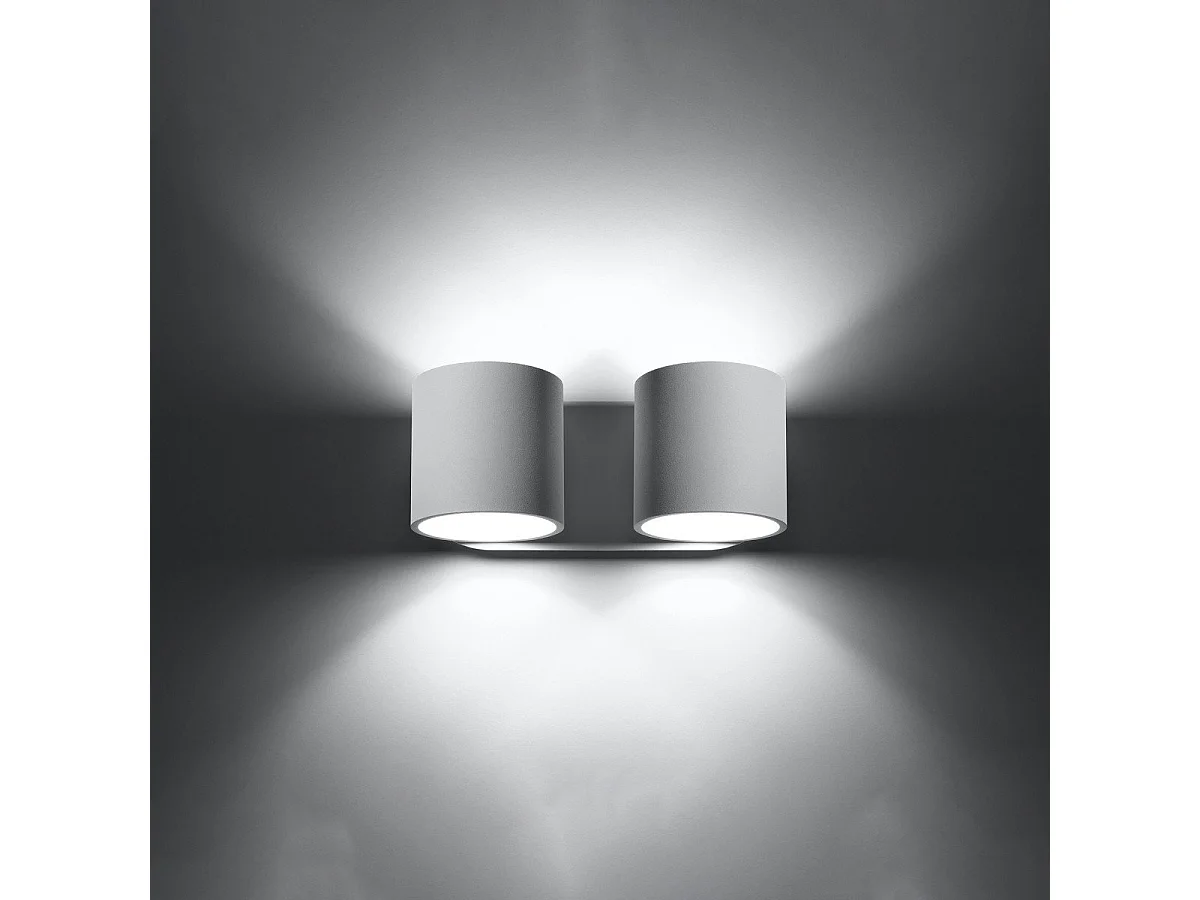 Applique Orbitum 2 blanc