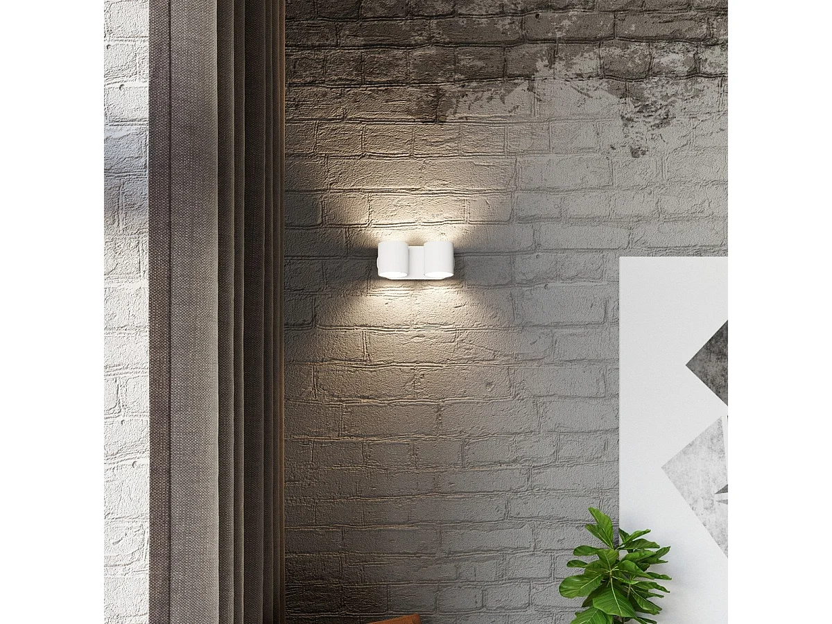 Applique Orbitum 2 blanc