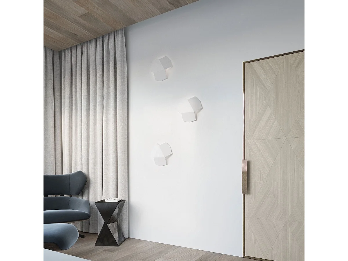 Applique Phoebus blanc