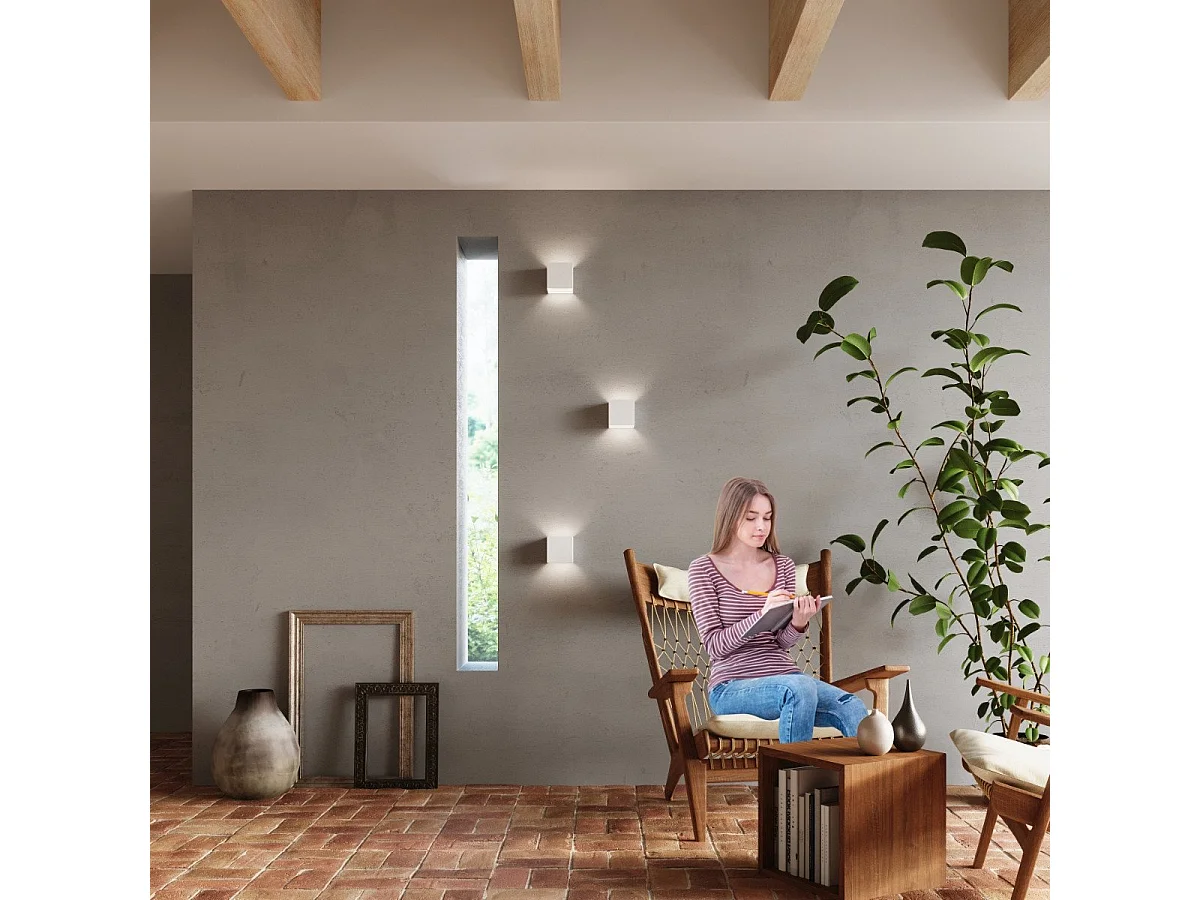 Applique Lucidus blanche LED IP54