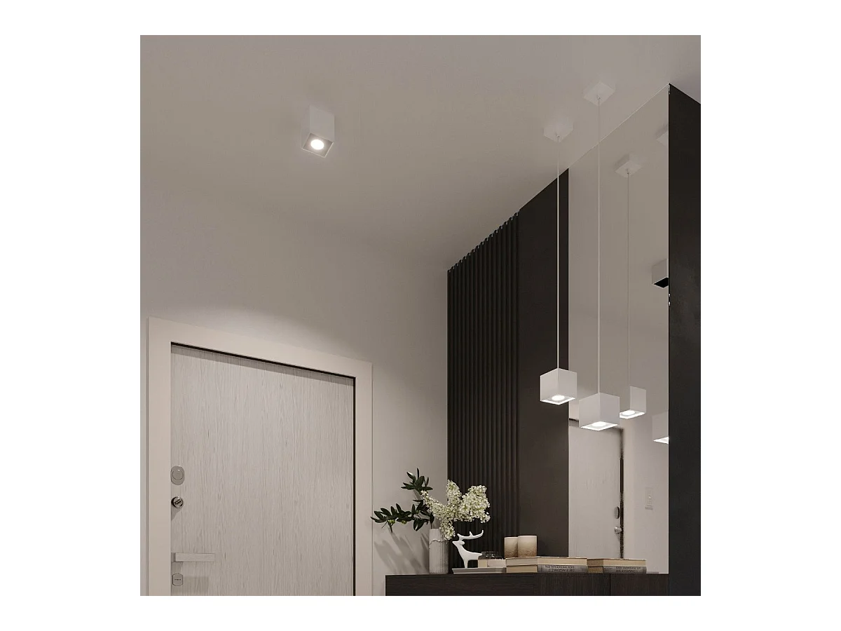 Applique Quasar 1 blanc