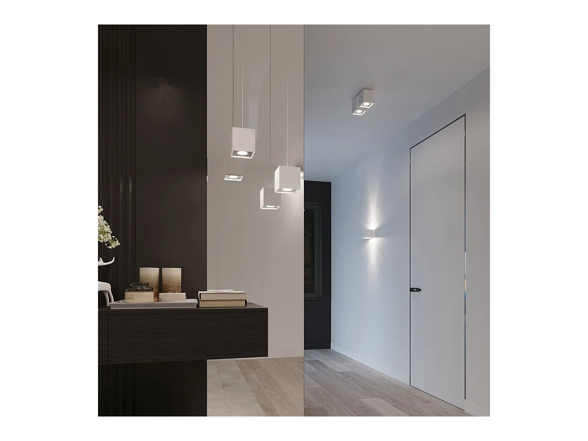 Applique Quasar 1 blanc