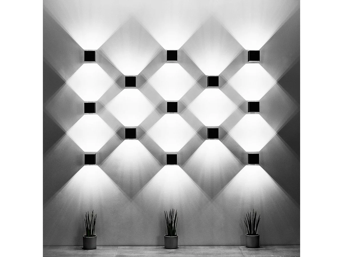 Applique Quasar 1 blanc