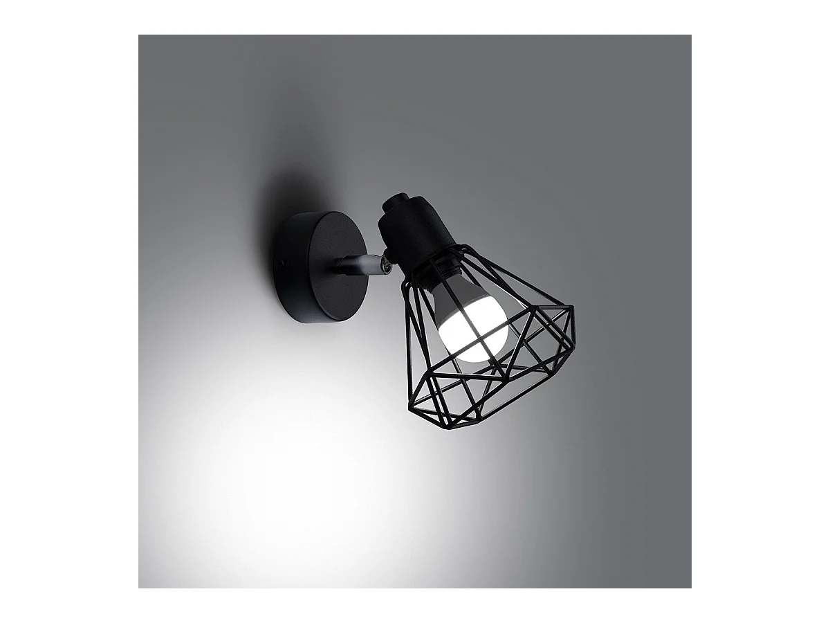 Applique Glisandor 1 noir