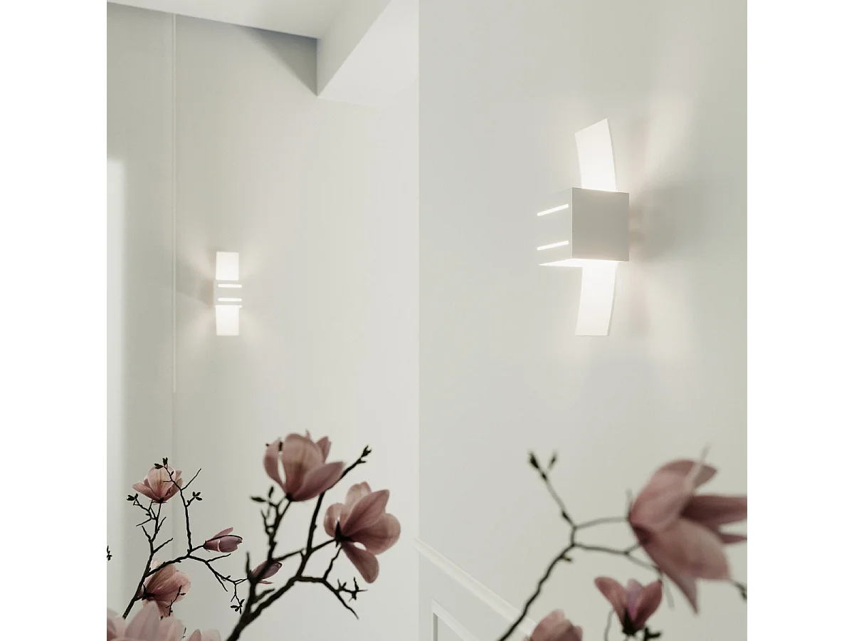 Applique Lustrum blanc