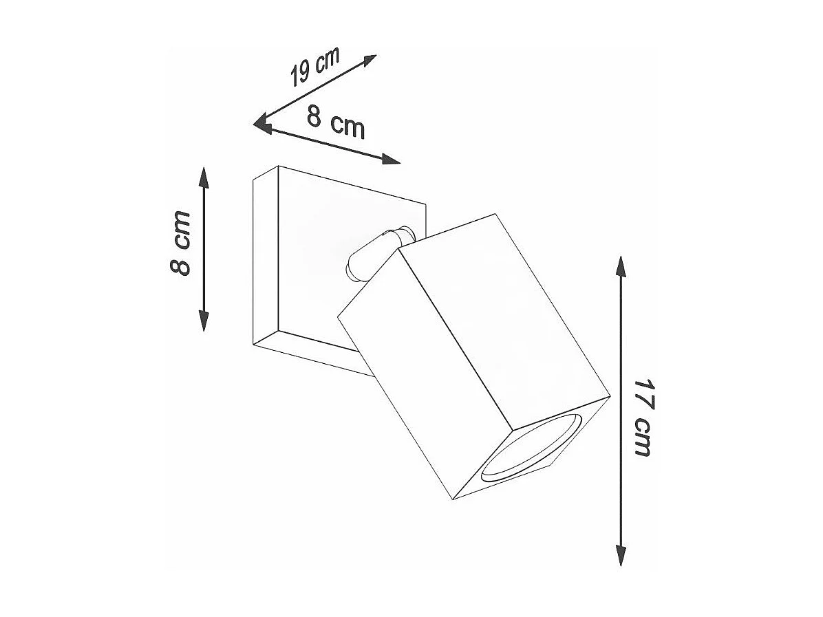 Applique Kepler en chêne