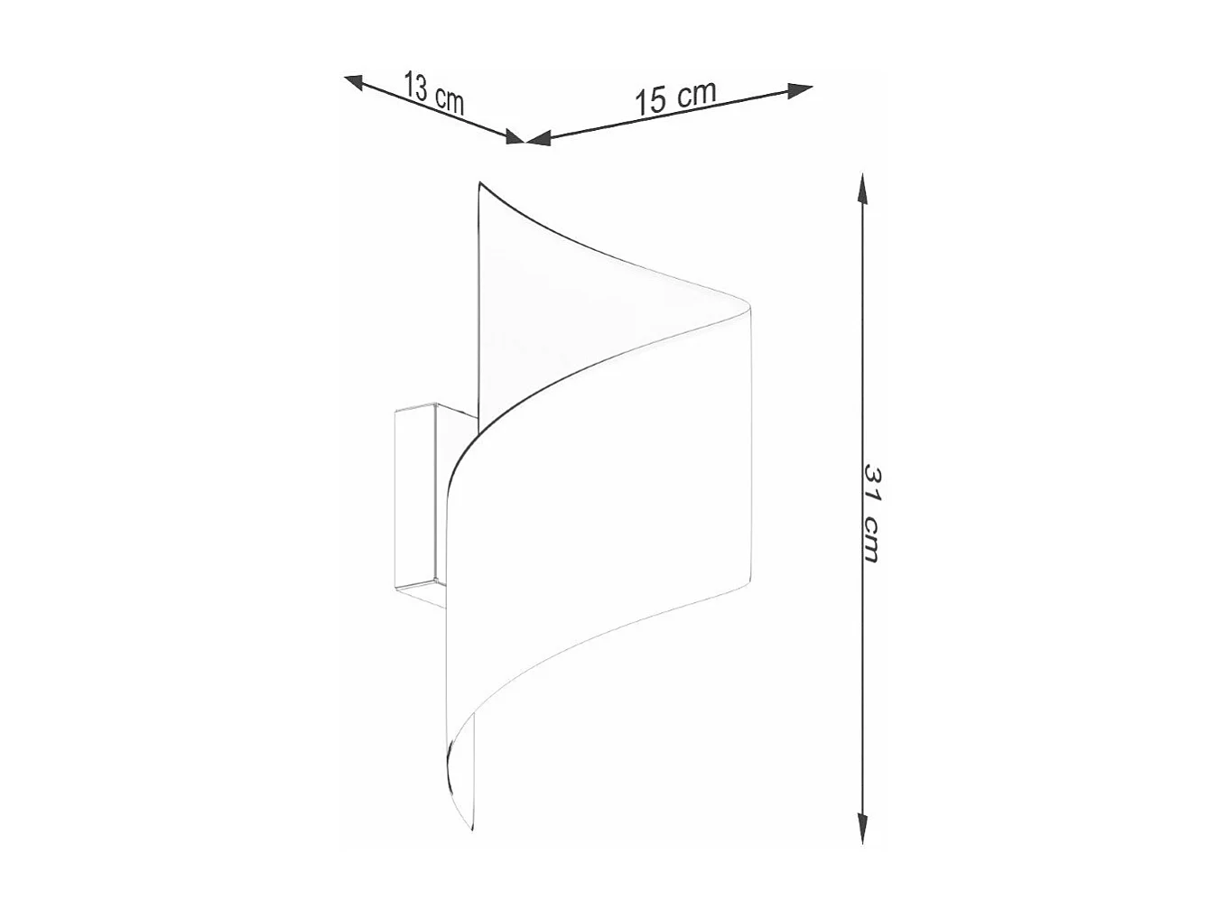 Applique Nerea blanc