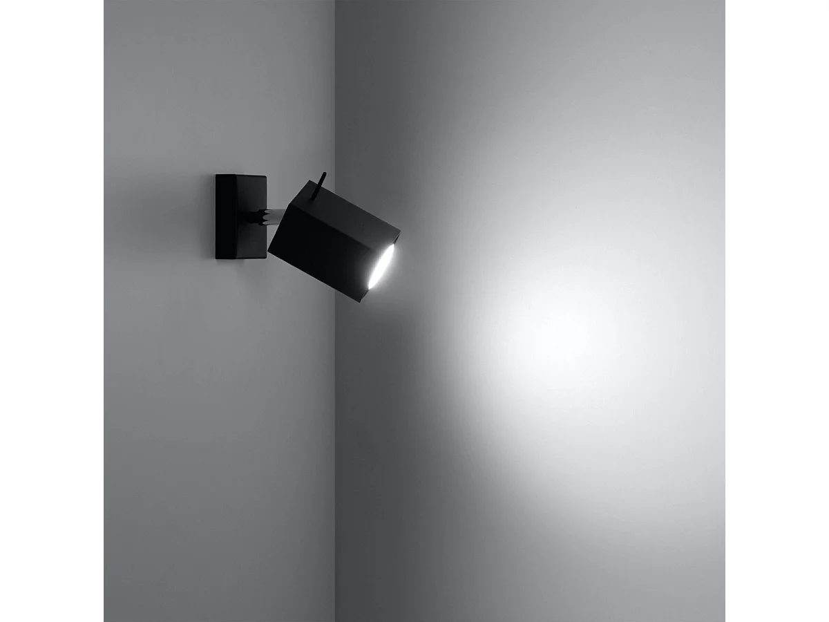 Applique Radiara noir