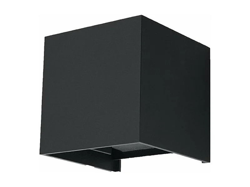 Applique Lucidus noir LED IP54