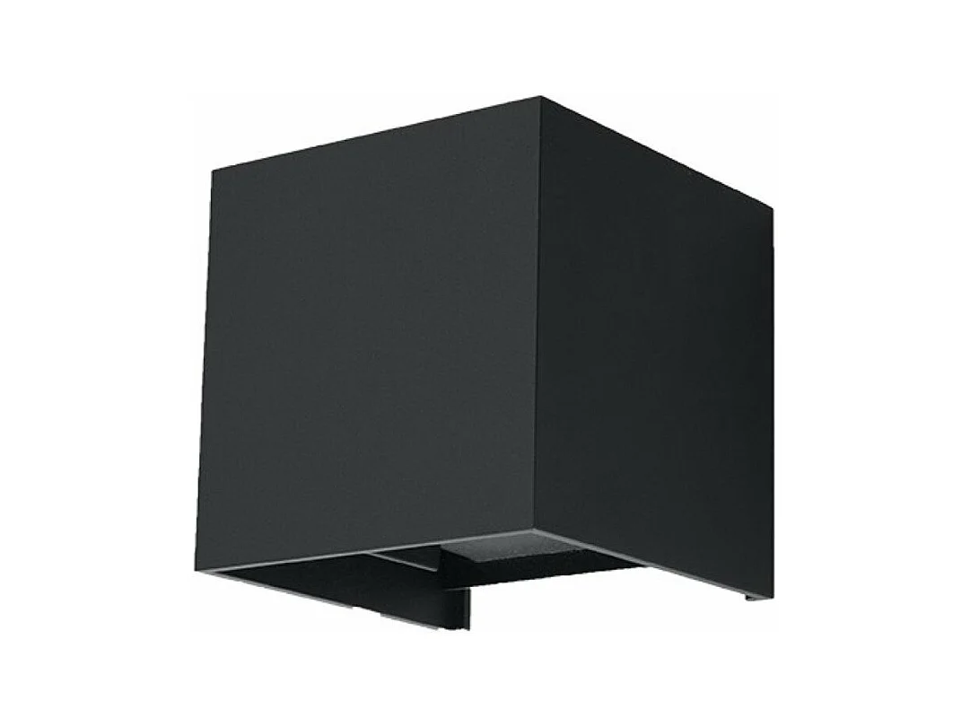 Applique Lucidus noir LED IP54