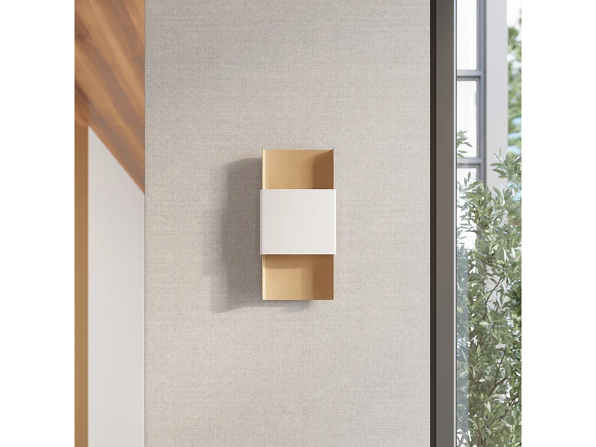 Applique DarkMatter or-blanc