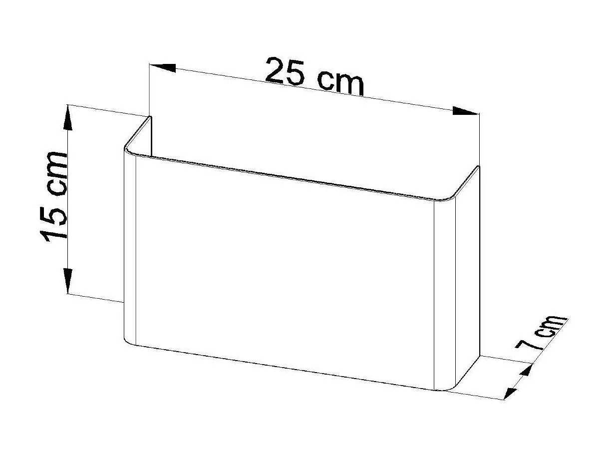 Applique Corvus max 8W LED