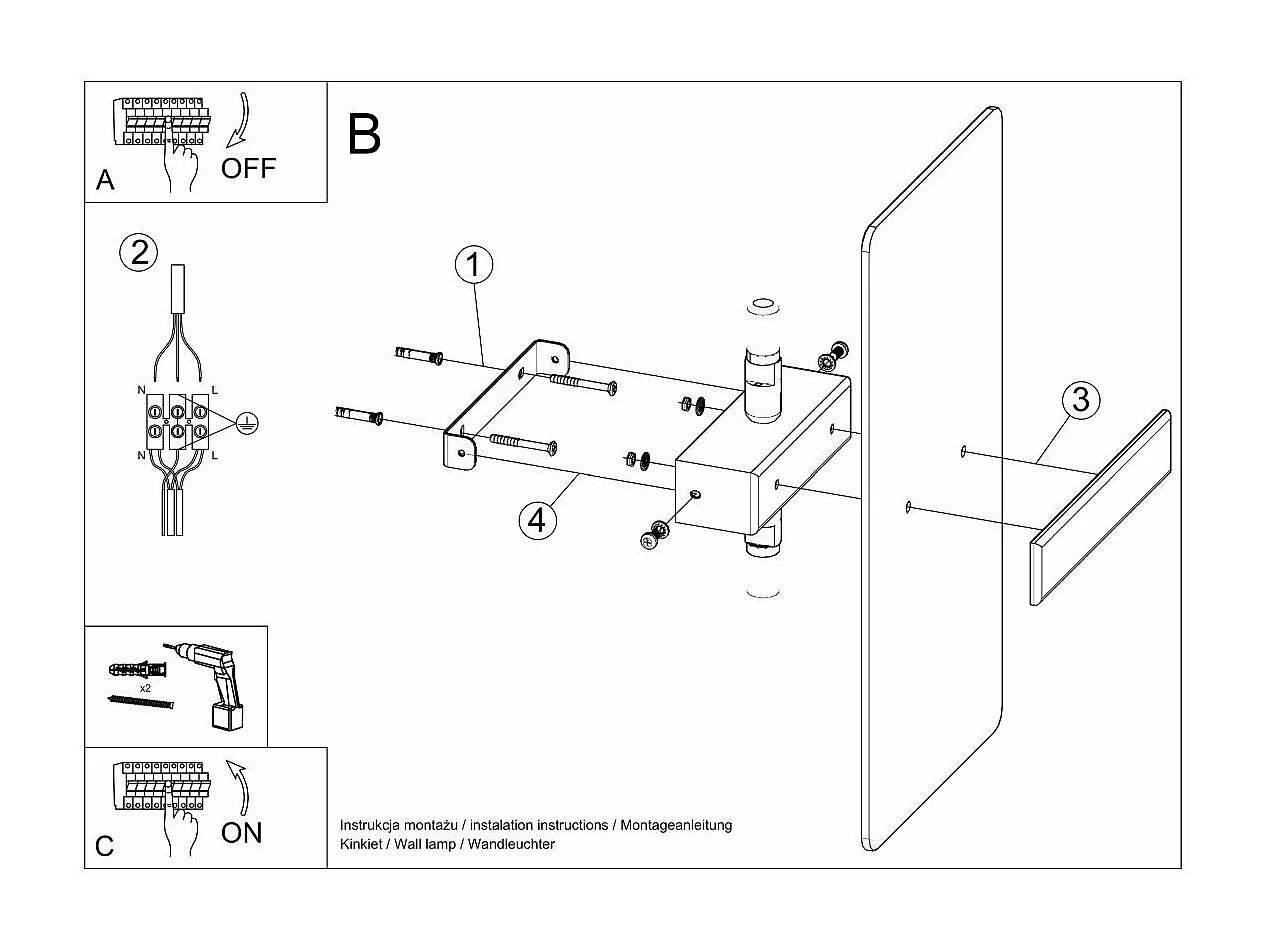 Applique Zenith max 8W LED