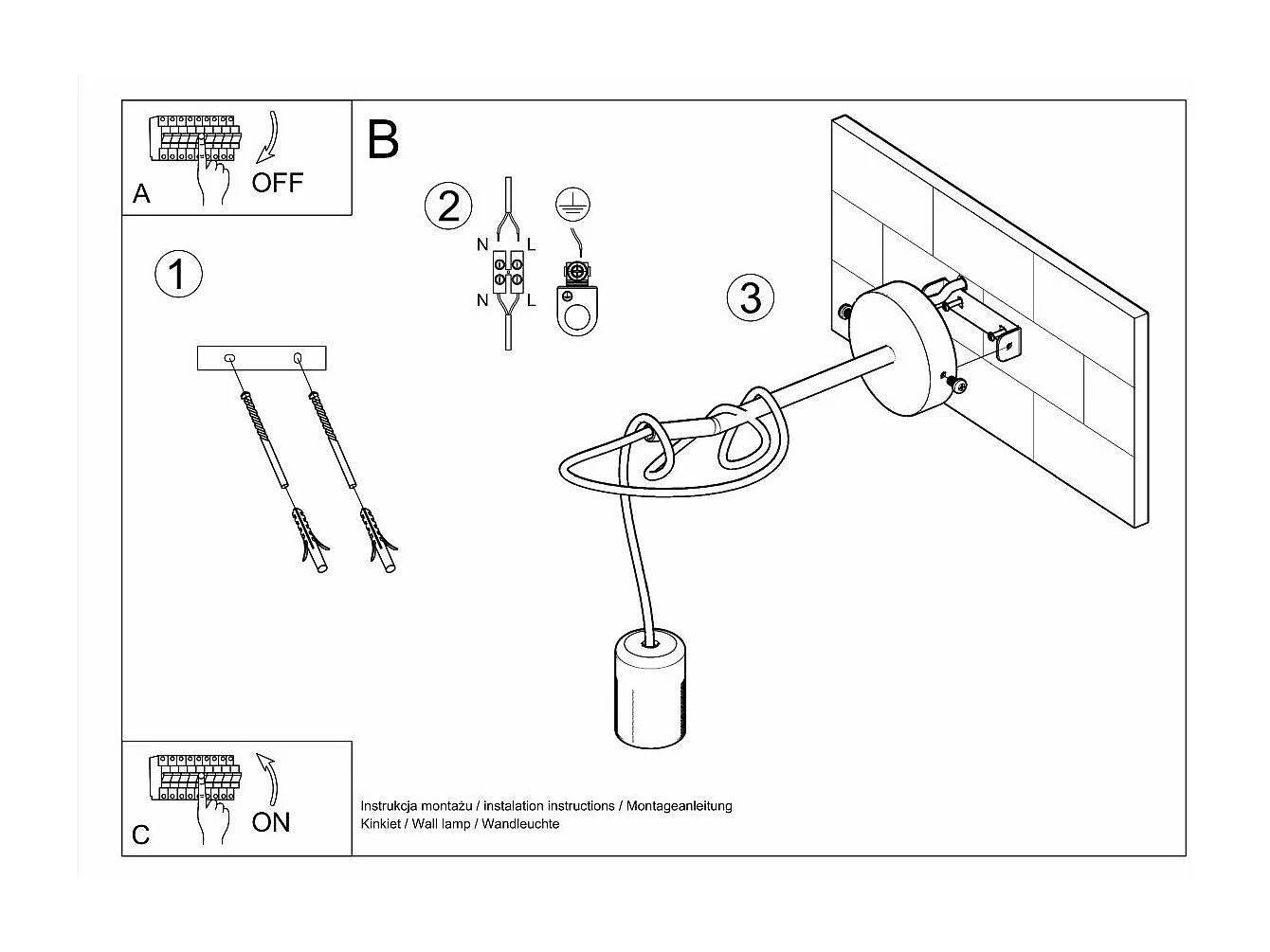 Applique Electra noir