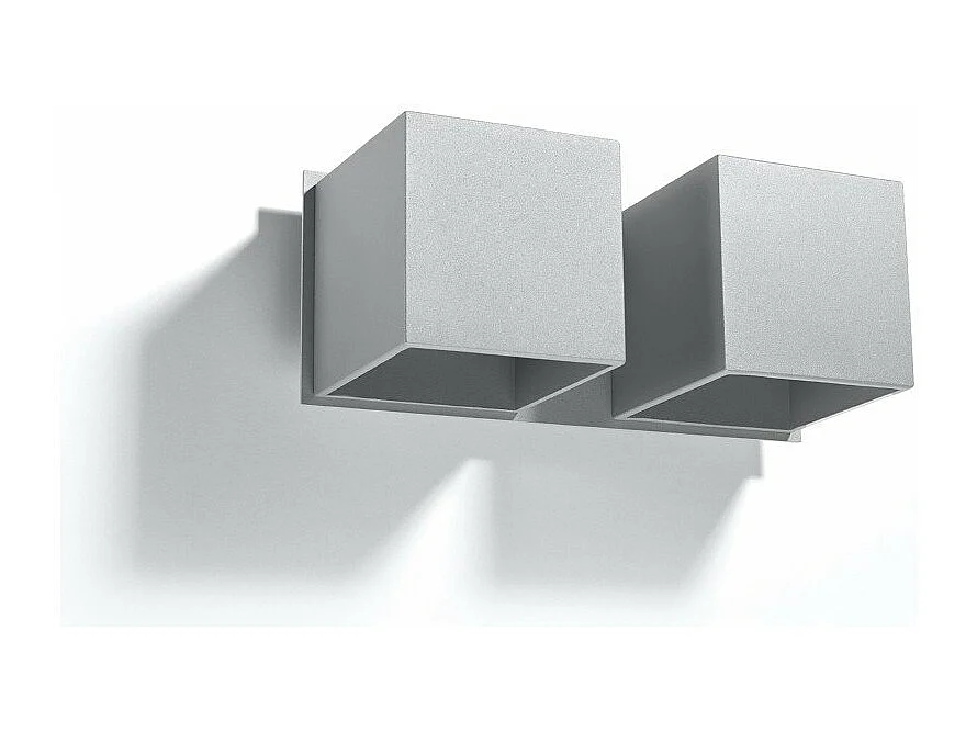 Applique Quasar 2 gris