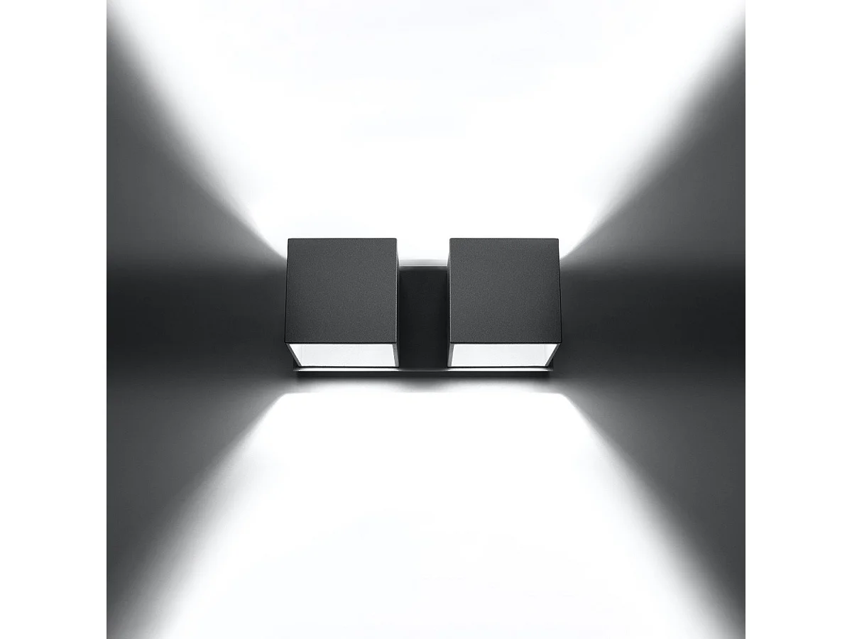 Applique Quasar 2 gris