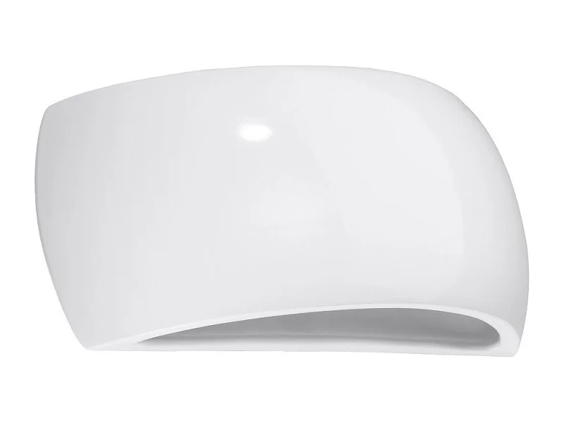 Applique vernie Protostar blanc brillant