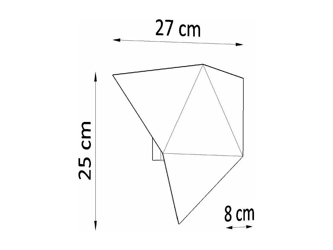 Applique Achernar blanc