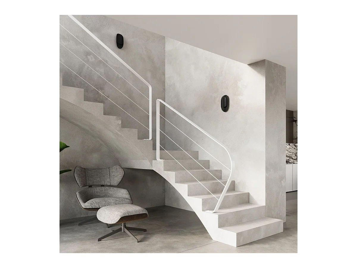 Applique Eos 8W noir