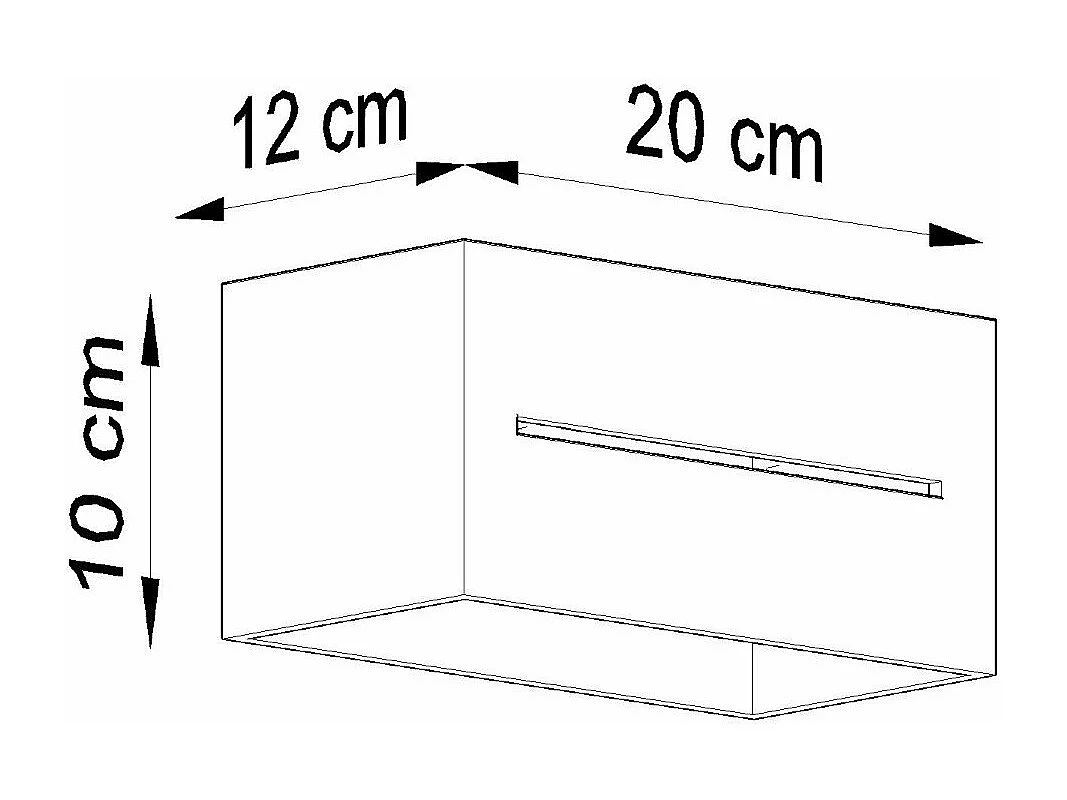 Applique Lunar MAXI blanc